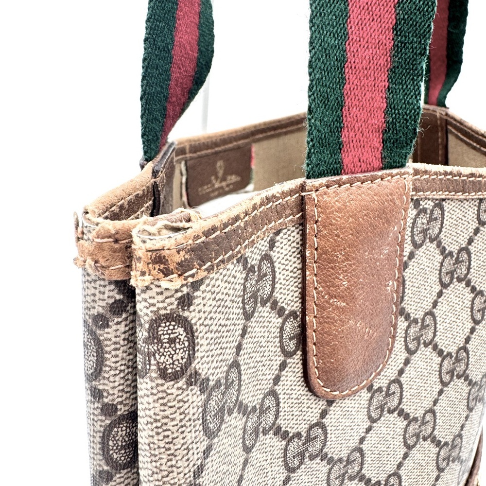 GUCCI GG Supreme Web Sherry Line - Picture 7 of 10
